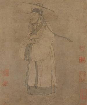 杜甫的肖像